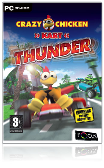 CRAZY CHICKEN MOORHUHN KART 2 SWITCH EURO NEW